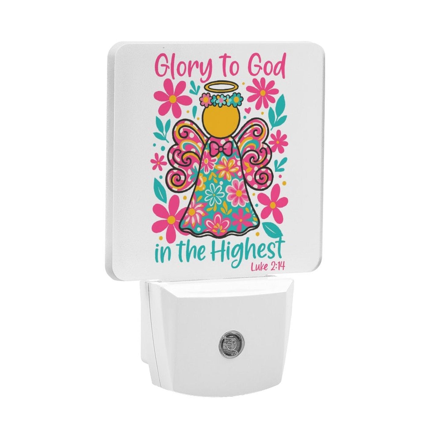 Glory In The Highest Christian Night Light  For Kids - ClaimedbyGodDesigns