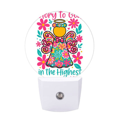 Glory In The Highest Christian Night Light  For Kids - ClaimedbyGodDesigns