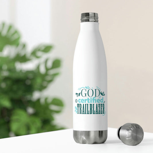 God Certified Trailblazer Insulated Bottle - ClaimedbyGodDesigns