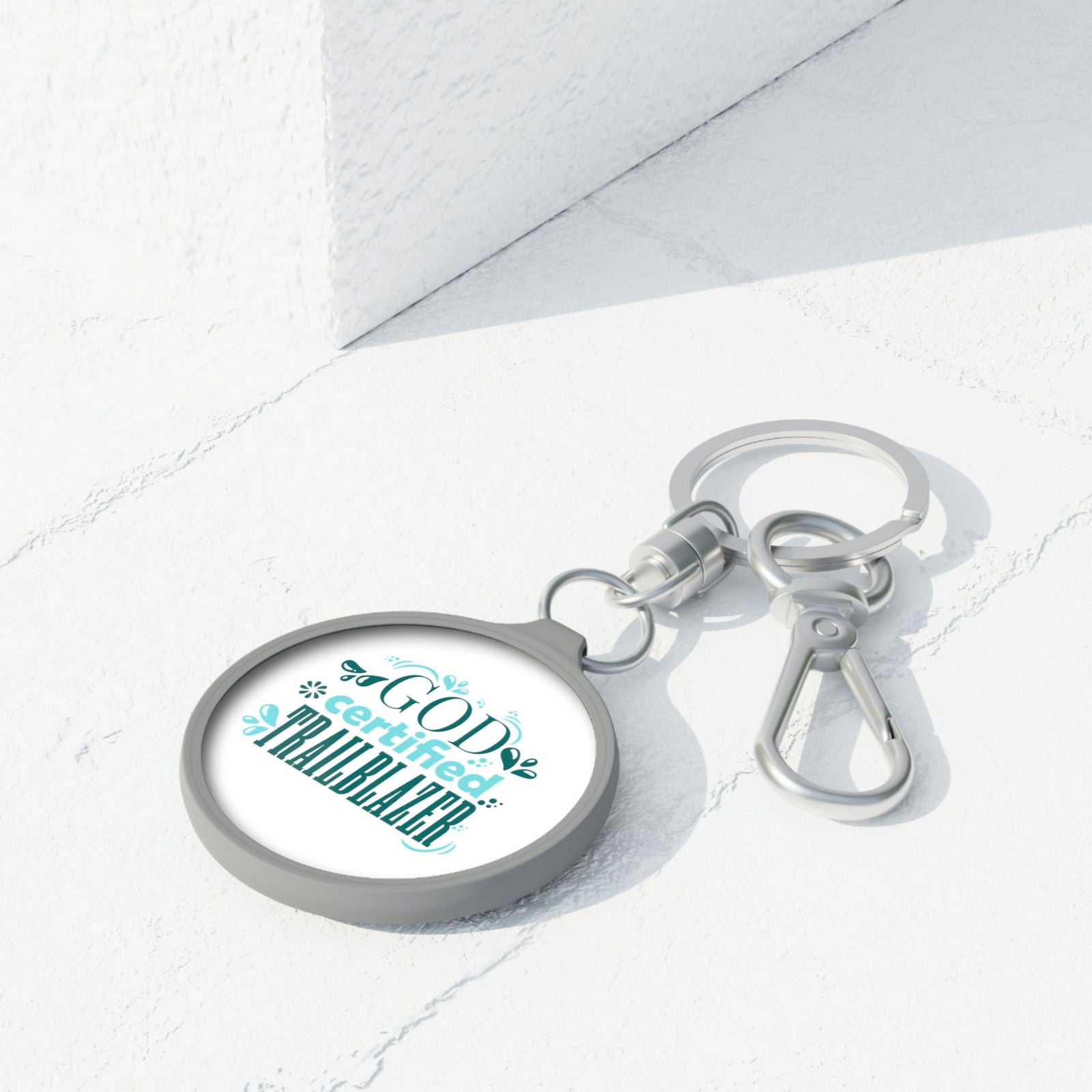 God Certified Trailblazer Key Fob - ClaimedbyGodDesigns