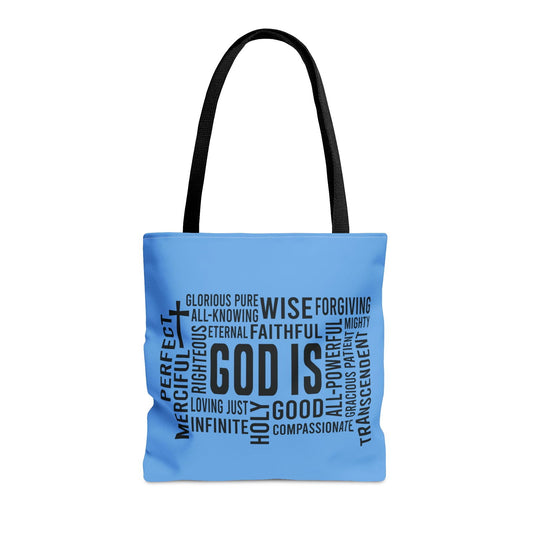 God Is Christian Tote Bag - ClaimedbyGodDesigns