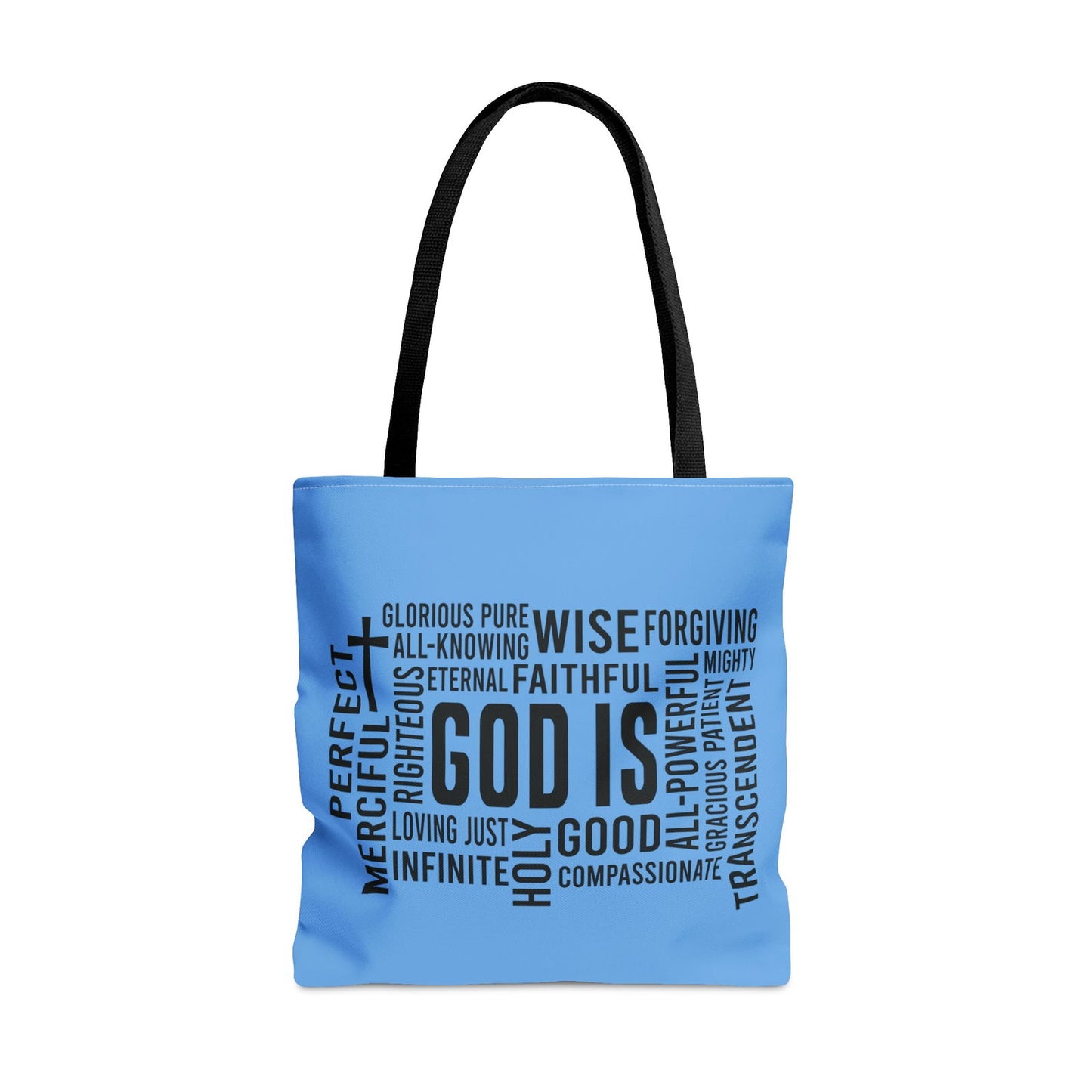 God Is Christian Tote Bag - ClaimedbyGodDesigns