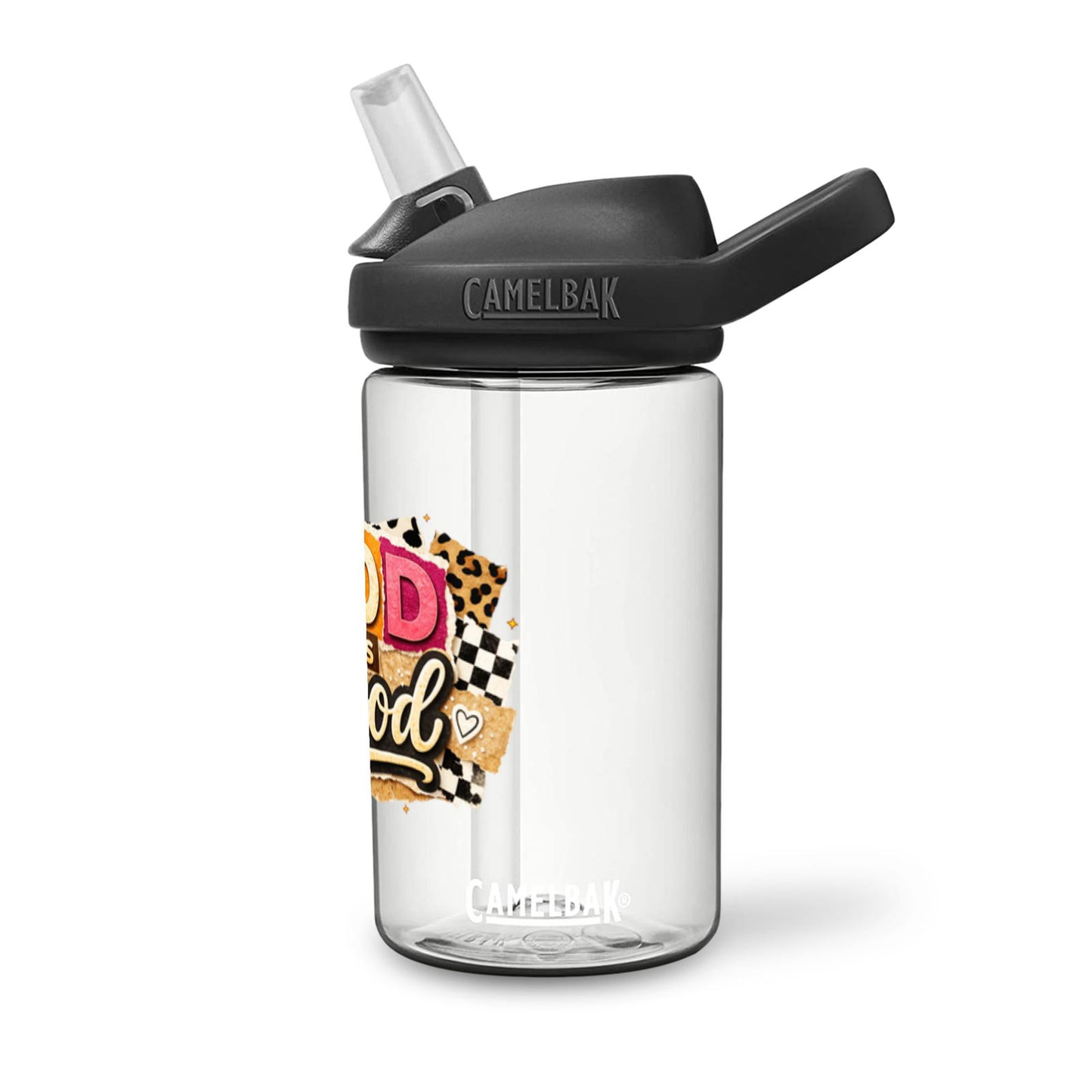 God Is Good Christian Kids Water Bottle - ClaimedbyGodDesigns