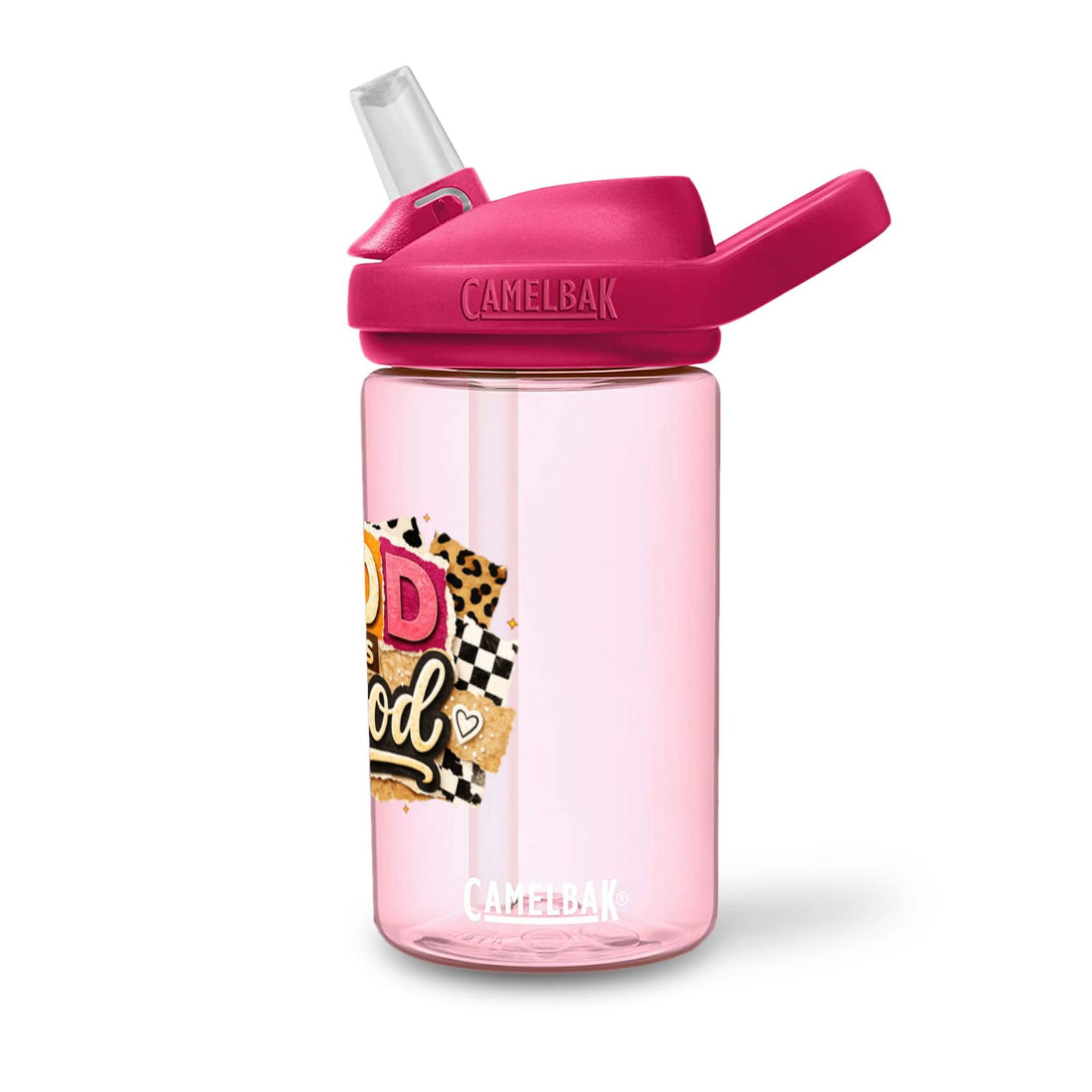 God Is Good Christian Kids Water Bottle - ClaimedbyGodDesigns