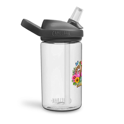 God Is In Control Christian Kids Water Bottle - ClaimedbyGodDesigns