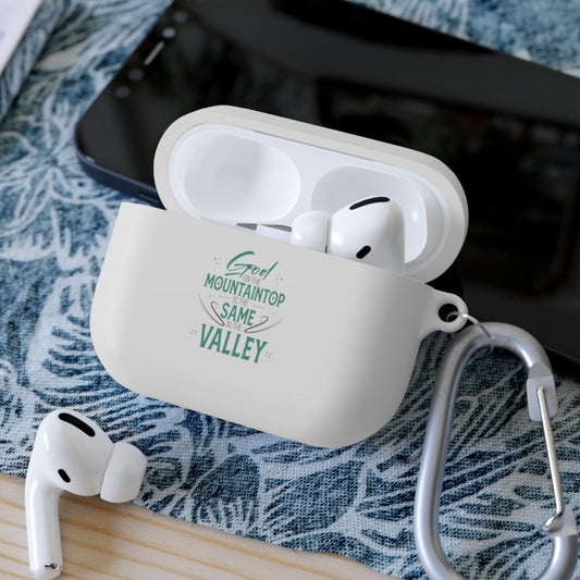 God On The Mountaintop Is The Same In The Valley Airpod / Airpods Pro Case cover - ClaimedbyGodDesigns