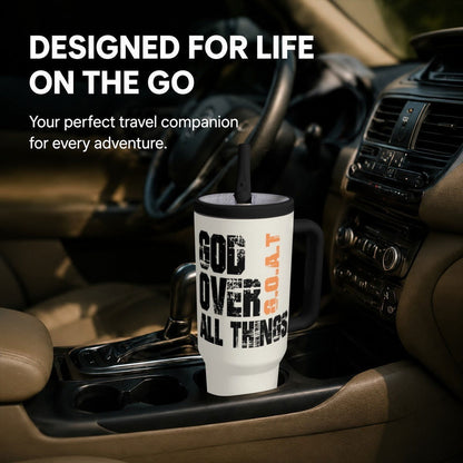 God Over All Things Christian 40oz Tumbler - ClaimedbyGodDesigns