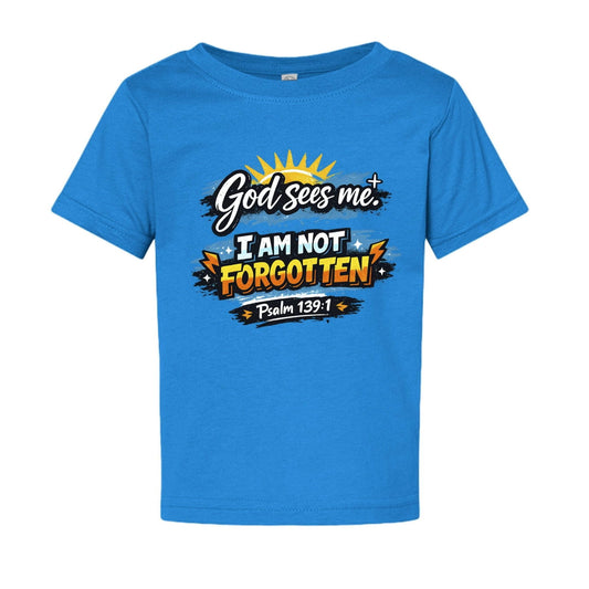 God Sees Me Baby Christian T-shirt - ClaimedbyGodDesigns