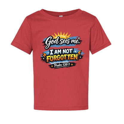 God Sees Me Baby Christian T-shirt - ClaimedbyGodDesigns