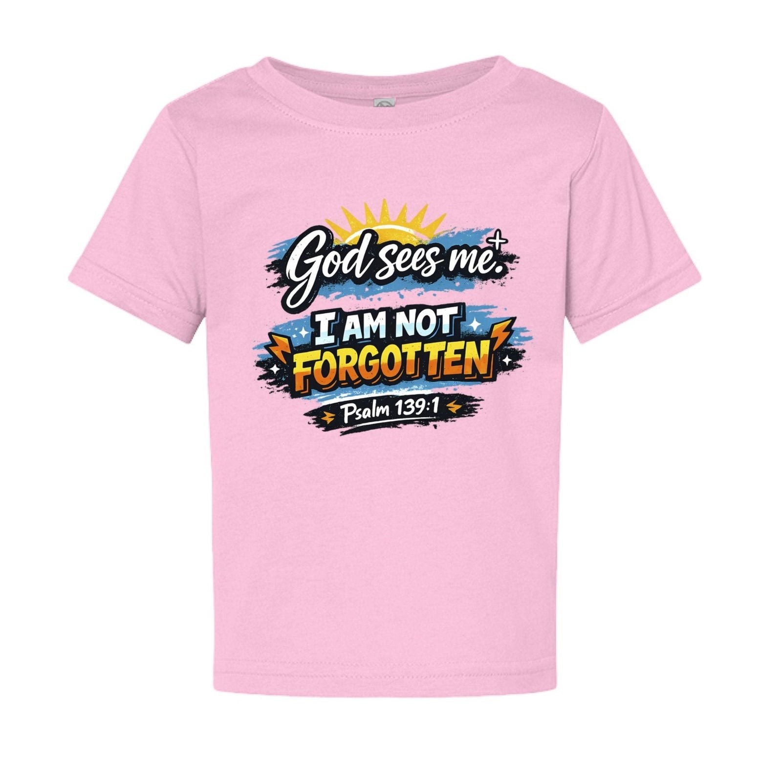 God Sees Me Baby Christian T-shirt - ClaimedbyGodDesigns