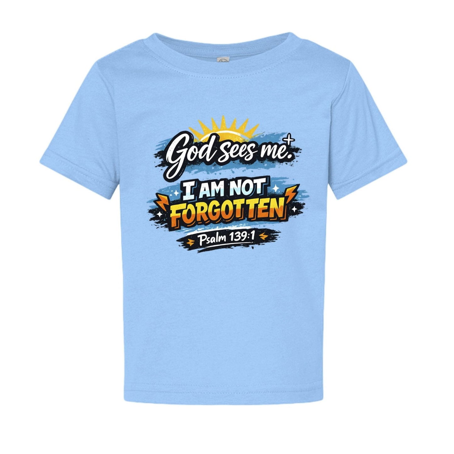 God Sees Me Baby Christian T-shirt - ClaimedbyGodDesigns