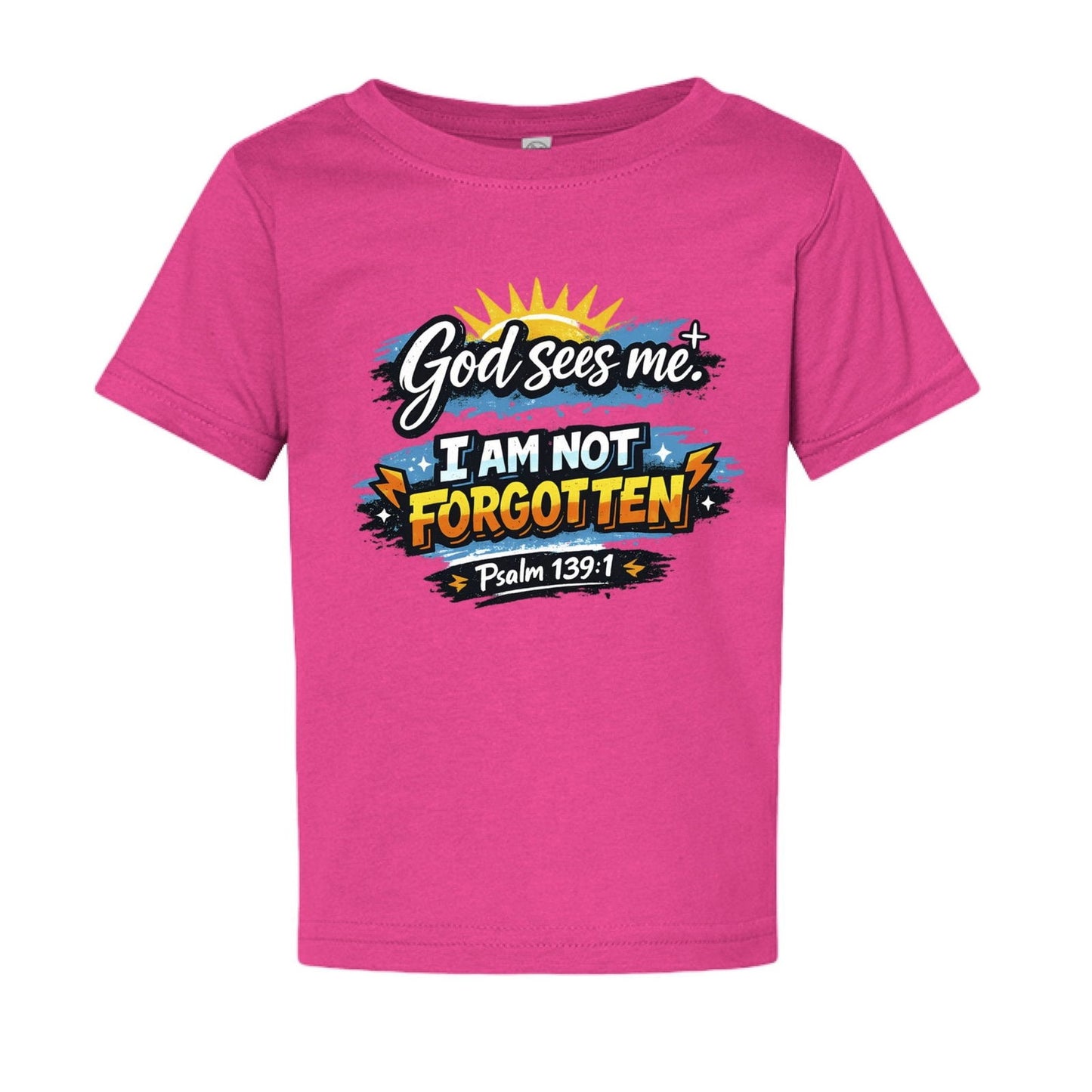 God Sees Me Baby Christian T-shirt - ClaimedbyGodDesigns