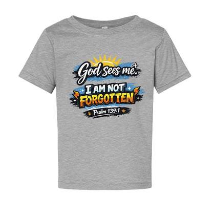 God Sees Me Baby Christian T-shirt - ClaimedbyGodDesigns