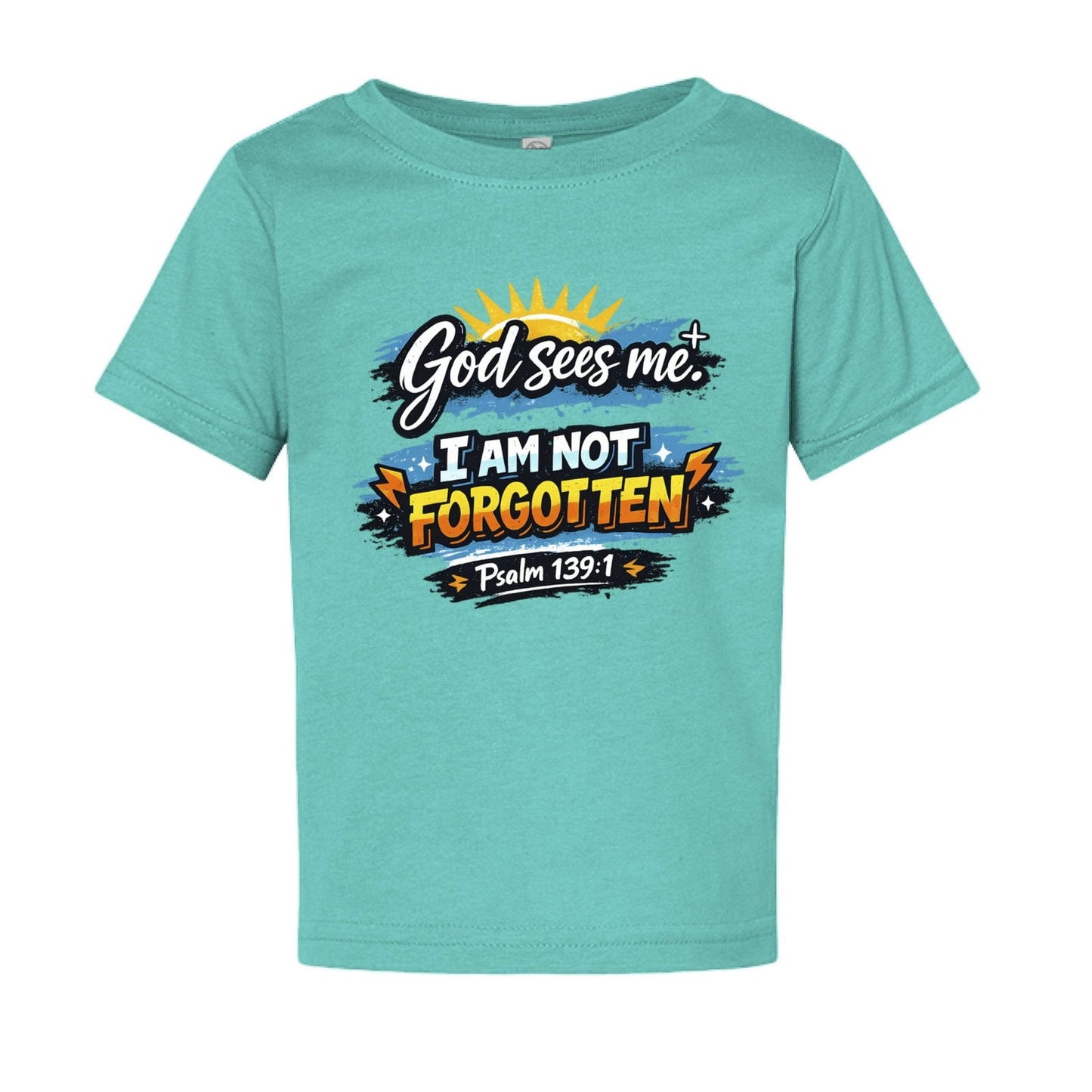 God Sees Me Baby Christian T-shirt - ClaimedbyGodDesigns