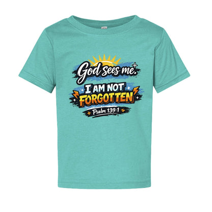 God Sees Me Baby Christian T-shirt - ClaimedbyGodDesigns
