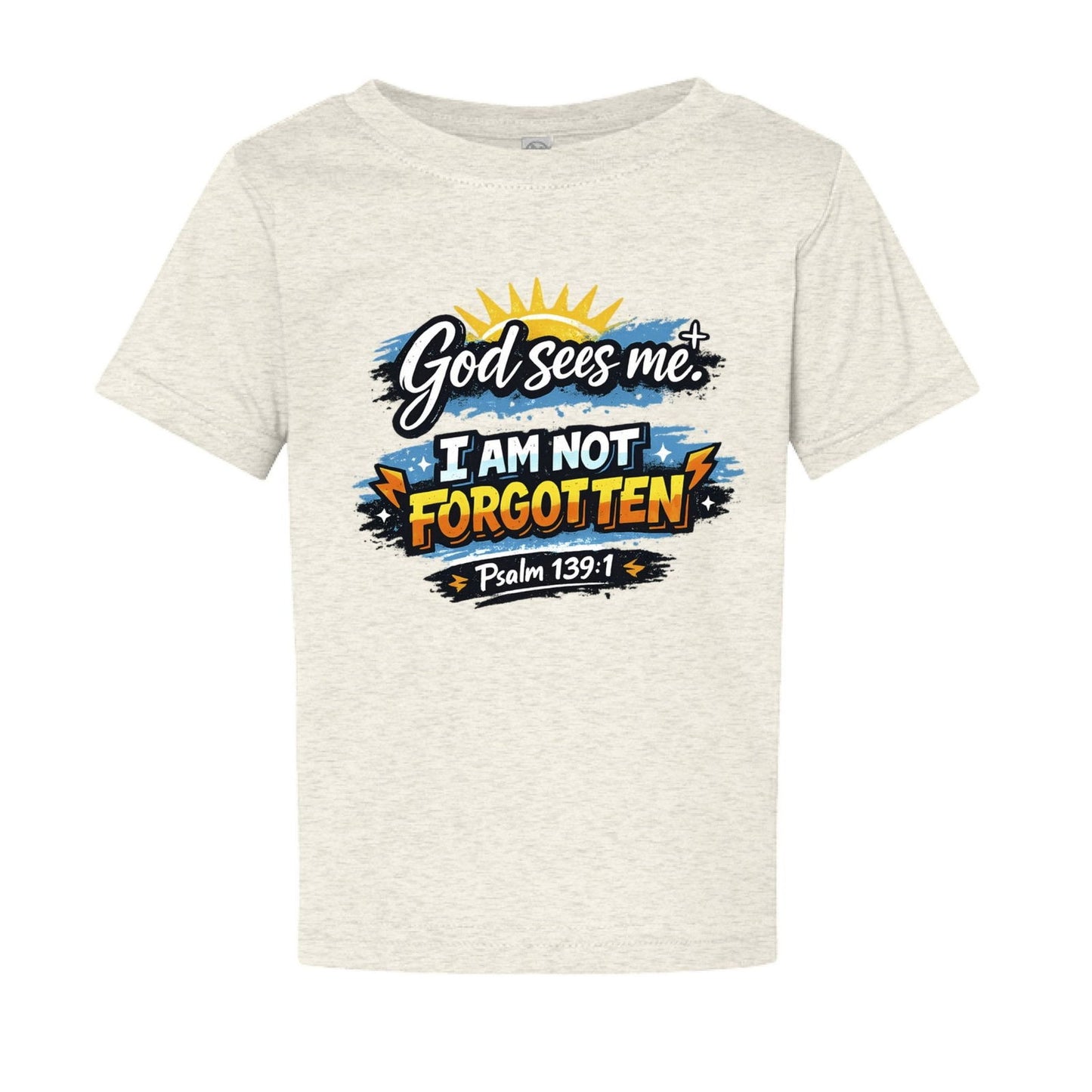 God Sees Me Baby Christian T-shirt - ClaimedbyGodDesigns