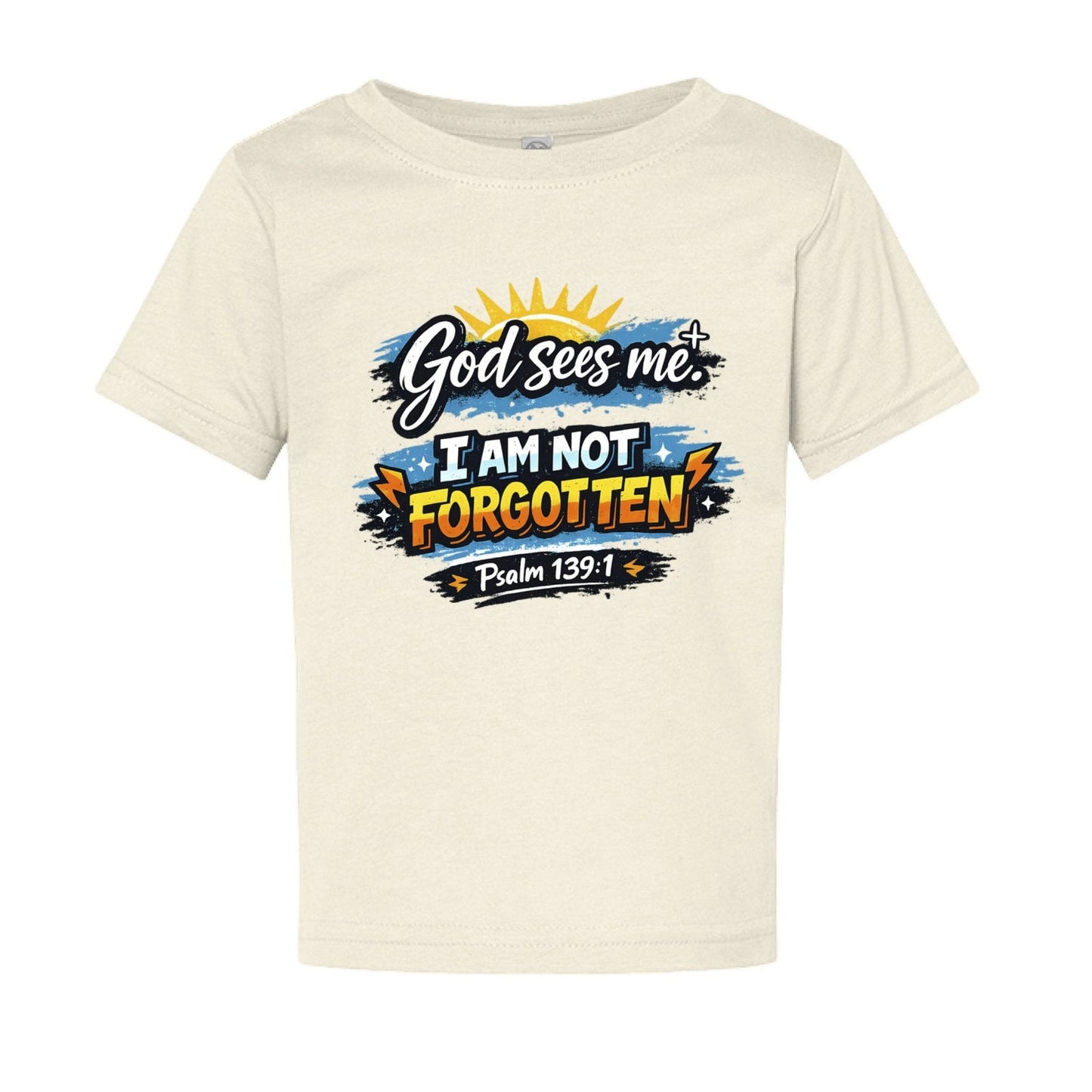 God Sees Me Baby Christian T-shirt - ClaimedbyGodDesigns