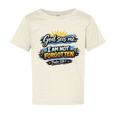 God Sees Me Baby Christian T-shirt - ClaimedbyGodDesigns