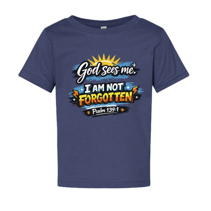 God Sees Me Baby Christian T-shirt - ClaimedbyGodDesigns
