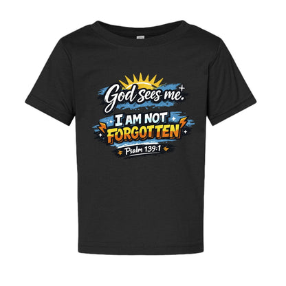 God Sees Me Baby Christian T-shirt - ClaimedbyGodDesigns