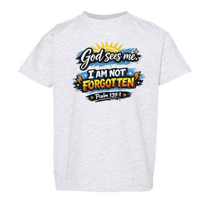 God Sees Me Toddler Christian T-shirt - ClaimedbyGodDesigns