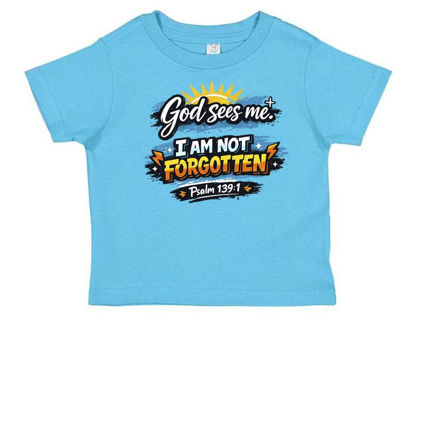 God Sees Me Toddler Christian T-shirt - ClaimedbyGodDesigns