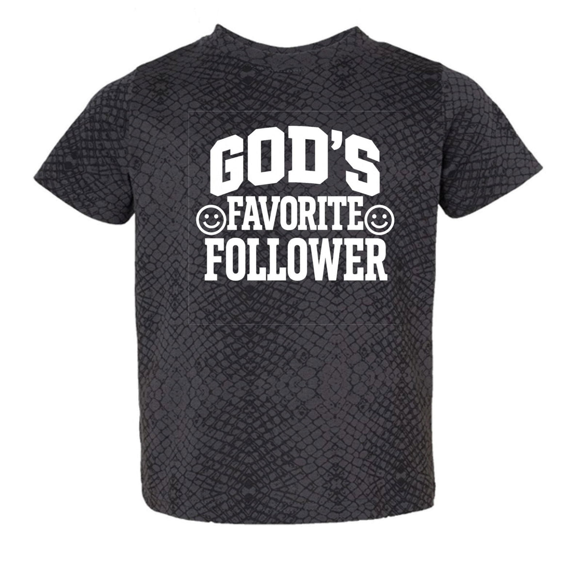 God's Favorite Follower Toddler Christian T-shirt - ClaimedbyGodDesigns