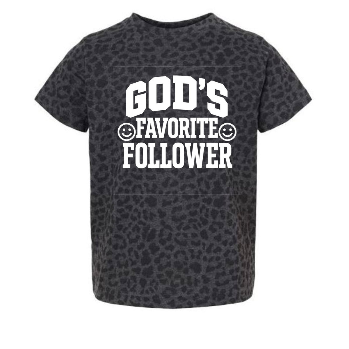God's Favorite Follower Toddler Christian T-shirt - ClaimedbyGodDesigns