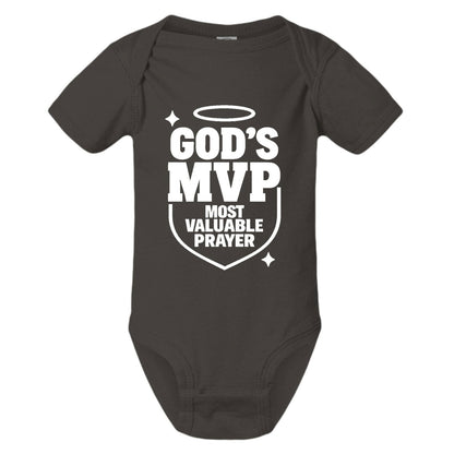 God's Most Valuable Prayer Baby Christian Jumpsuit - ClaimedbyGodDesigns