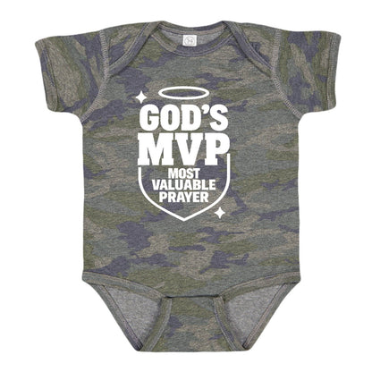 God's Most Valuable Prayer Baby Christian Jumpsuit - ClaimedbyGodDesigns