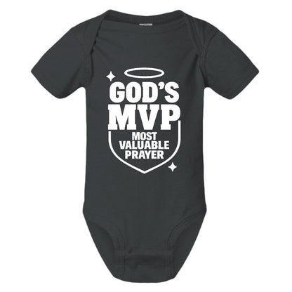 God's Most Valuable Prayer Baby Christian Jumpsuit - ClaimedbyGodDesigns