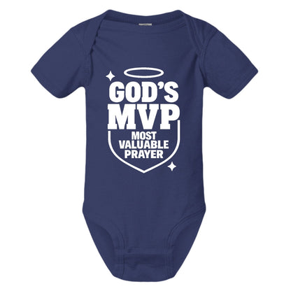God's Most Valuable Prayer Baby Christian Jumpsuit - ClaimedbyGodDesigns