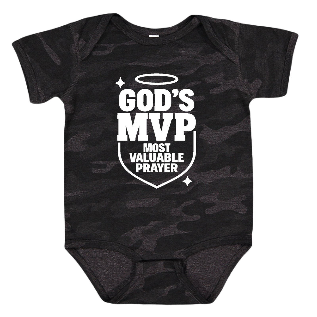 God's Most Valuable Prayer Baby Christian Jumpsuit - ClaimedbyGodDesigns