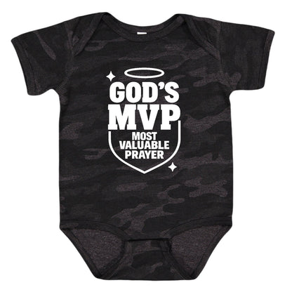 God's Most Valuable Prayer Baby Christian Jumpsuit - ClaimedbyGodDesigns