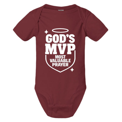 God's Most Valuable Prayer Baby Christian Jumpsuit - ClaimedbyGodDesigns