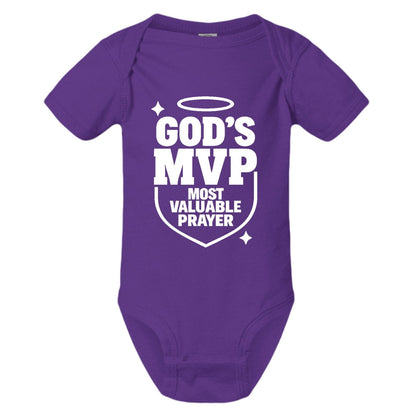 God's Most Valuable Prayer Baby Christian Jumpsuit - ClaimedbyGodDesigns