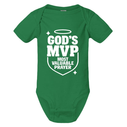 God's Most Valuable Prayer Baby Christian Jumpsuit - ClaimedbyGodDesigns