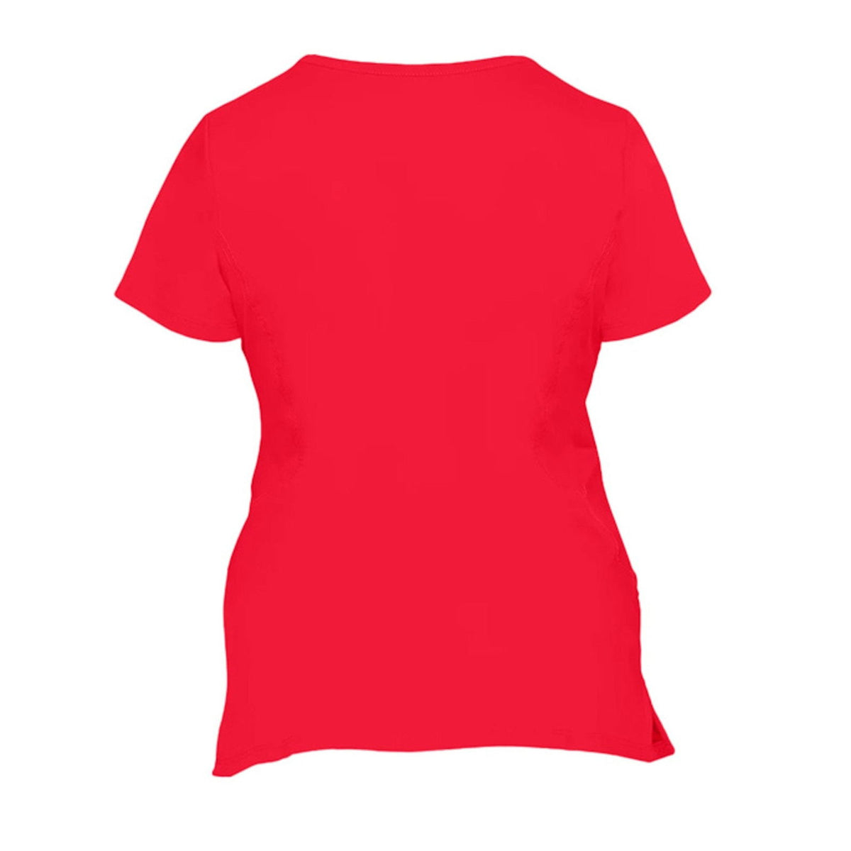 God's Plan Loading Premium Women’s Christian 2‑Pocket Juliet Stylish V‑Neck Medical Scrub Top - ClaimedbyGodDesigns