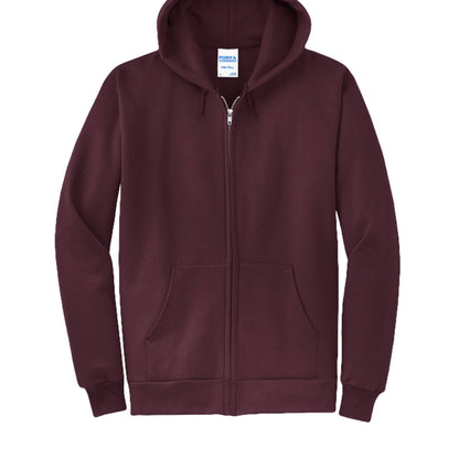 Gods Got My Back Unisex Christian Full-Zip Hooded Sweatshirt - ClaimedbyGodDesigns