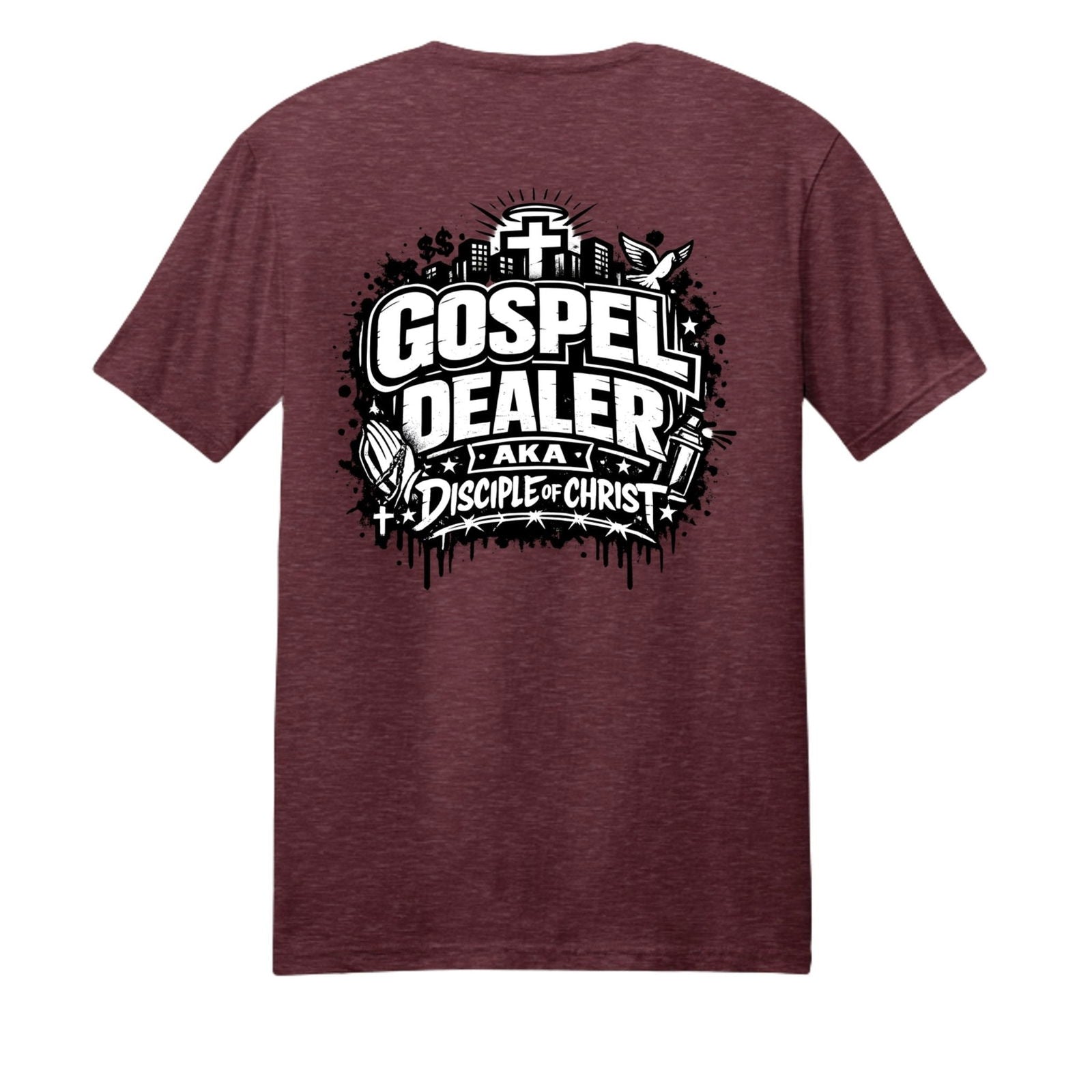 Gospel dealer Disciple Of Christ Unisex Christian T-shirt - ClaimedbyGodDesigns