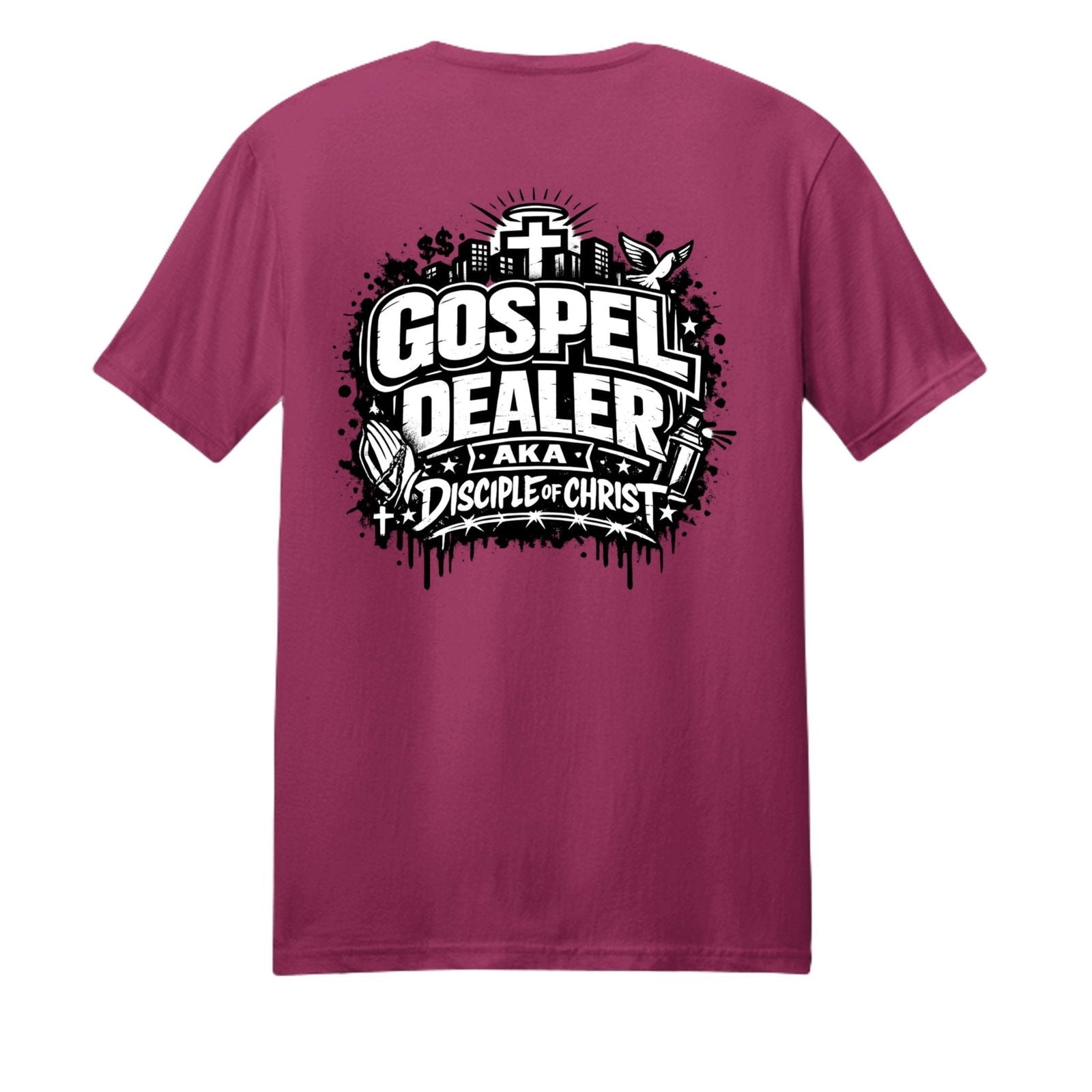 Gospel dealer Disciple Of Christ Unisex Christian T-shirt - ClaimedbyGodDesigns