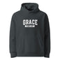 Grace Unisex Christian essential organic Hooded Sweatshirt - ClaimedbyGodDesigns