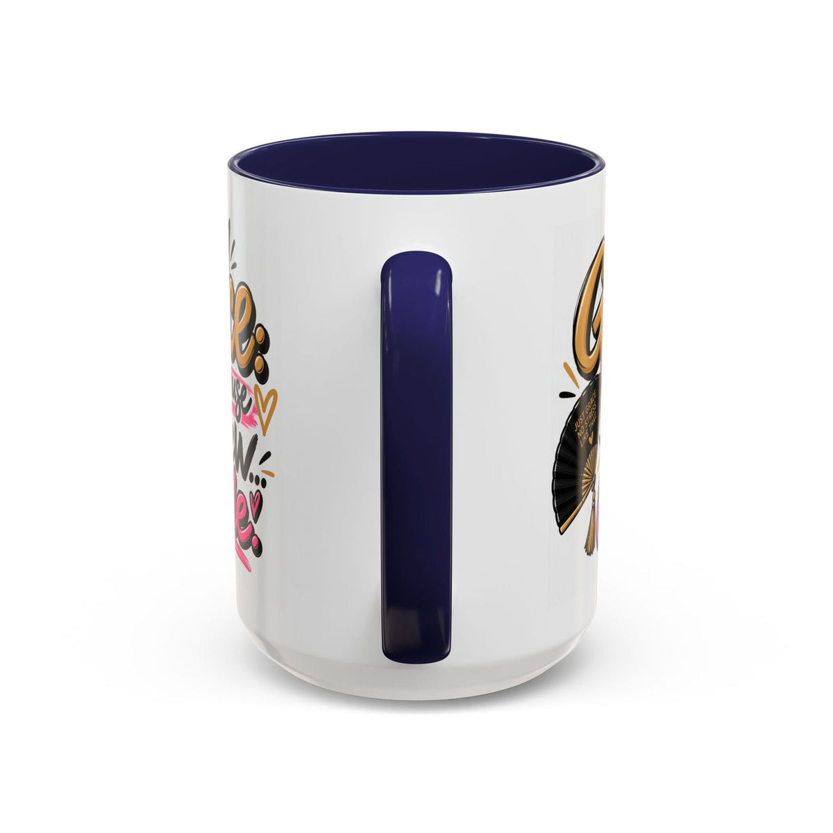 Grace: Because Whew… Chile Funny Christian Coffee Mug - Claimed by God Designs