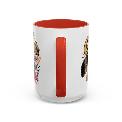 Grace: Because Whew… Chile Funny Christian Coffee Mug - Claimed by God Designs