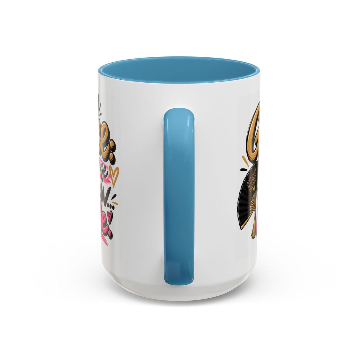 Grace: Because Whew… Chile Funny Christian Coffee Mug - Claimed by God Designs