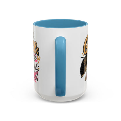Grace: Because Whew… Chile Funny Christian Coffee Mug - Claimed by God Designs