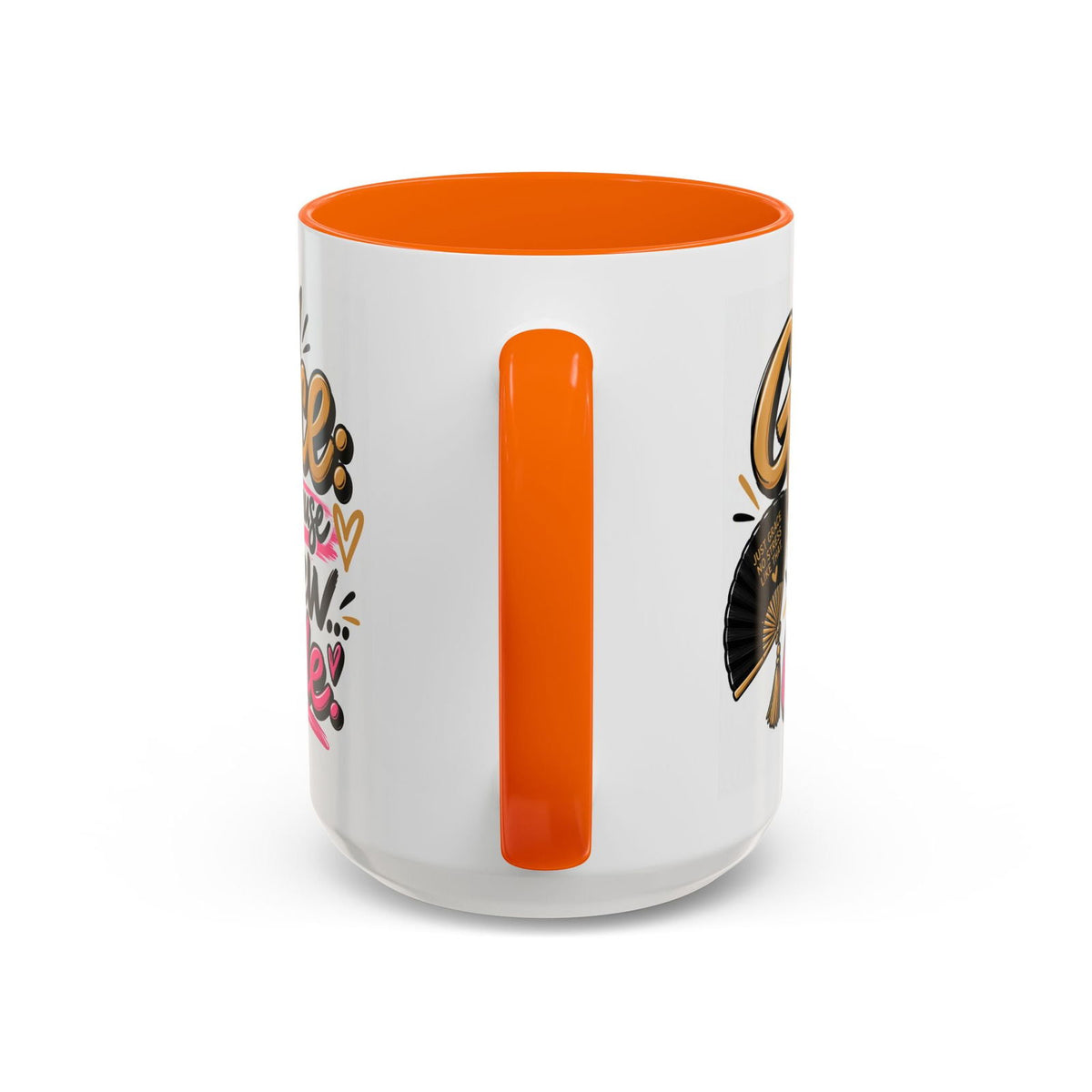 Grace: Because Whew… Chile Funny Christian Coffee Mug - Claimed by God Designs