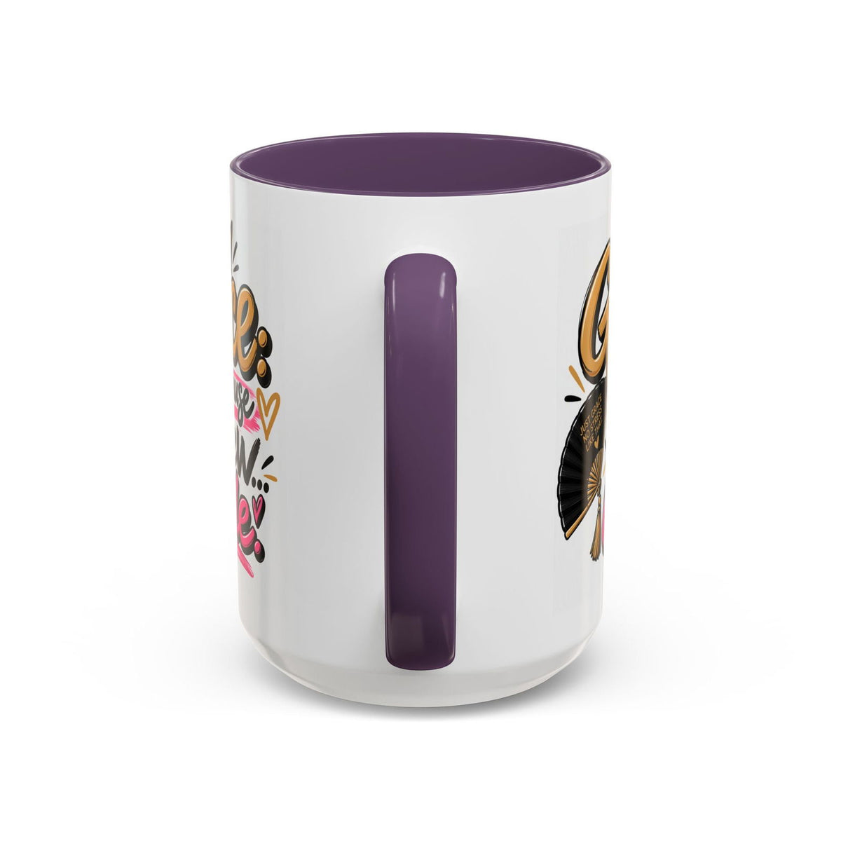 Grace: Because Whew… Chile Funny Christian Coffee Mug - Claimed by God Designs