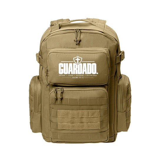 Guardado Portuguese Christian Backpack Salmo 121:5 | Bible Faith Backpack - Claimed by God Designs