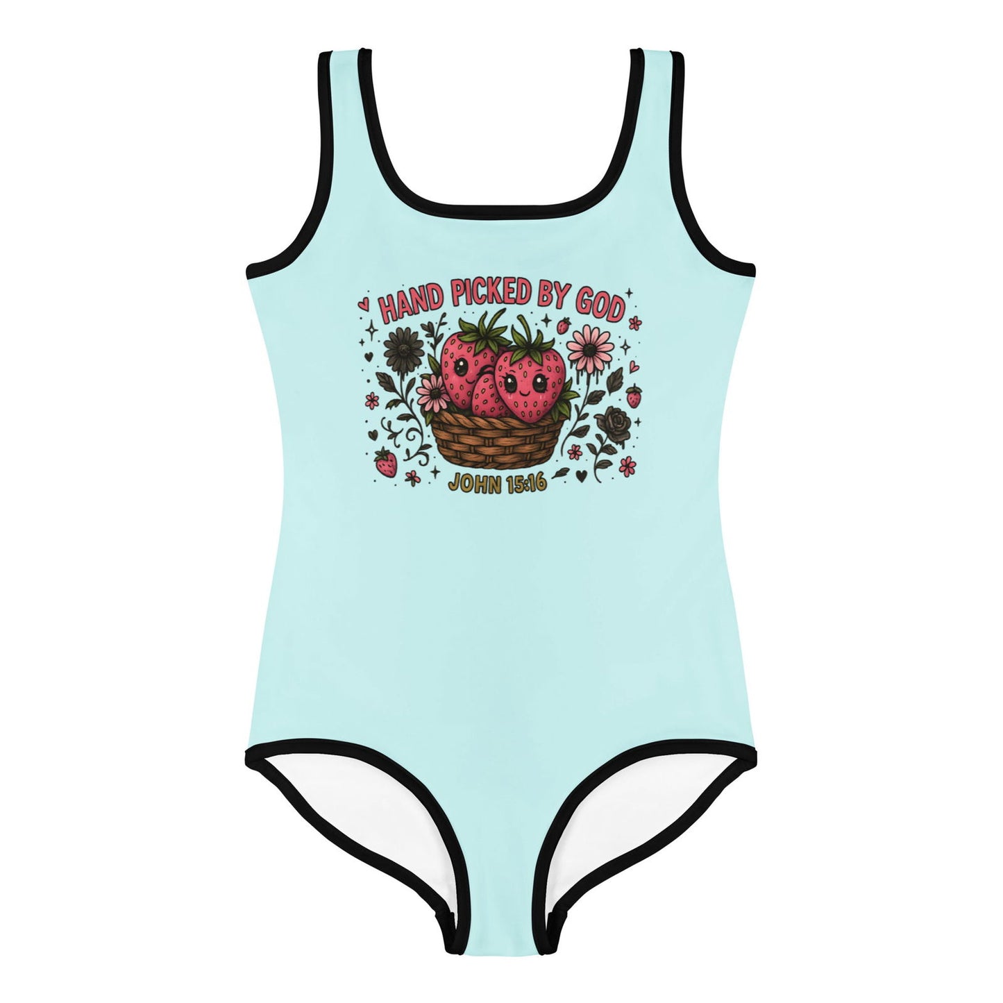 Handpicked By Him Christian Kids Swimsuit - ClaimedbyGodDesigns